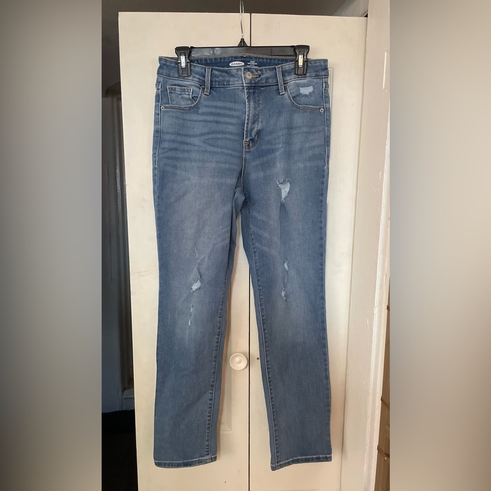 Old Navy power slim straight jeans
